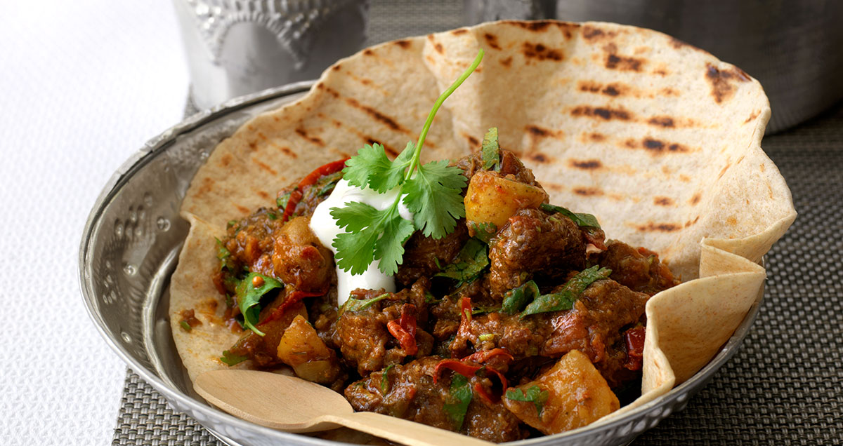 Railway lamb curry