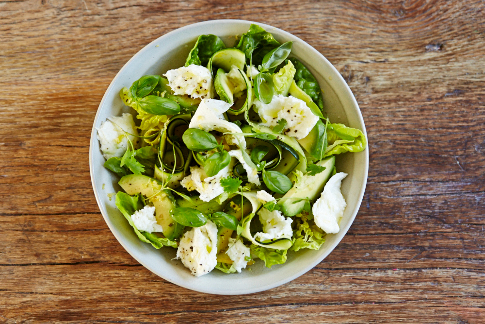 bowl of green salad